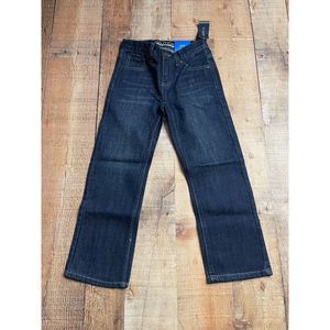 Nautica Jeans Co. Boys Size 6 Dark Denim Wash Straight Leg Kids Jeans Pants